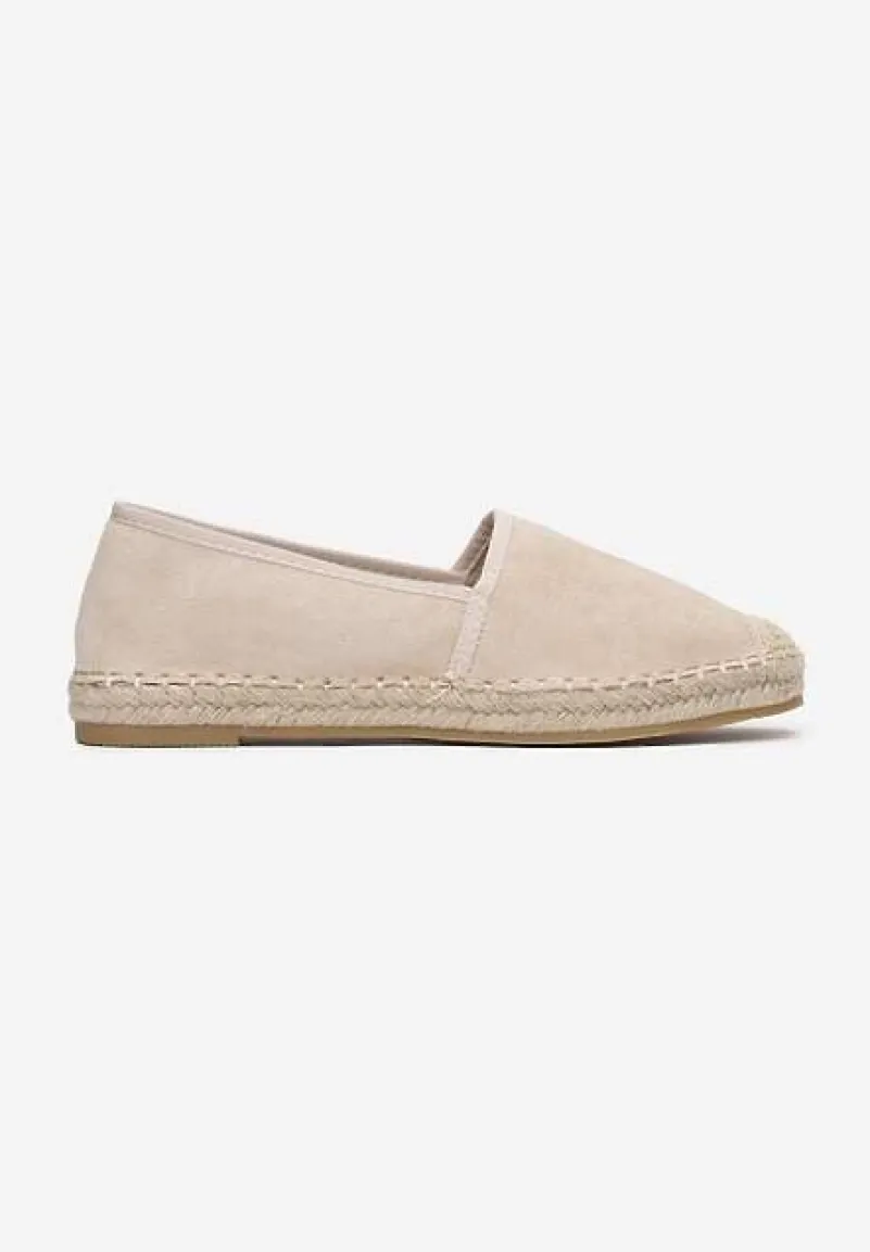 Beżowe Espadryle Aurinda