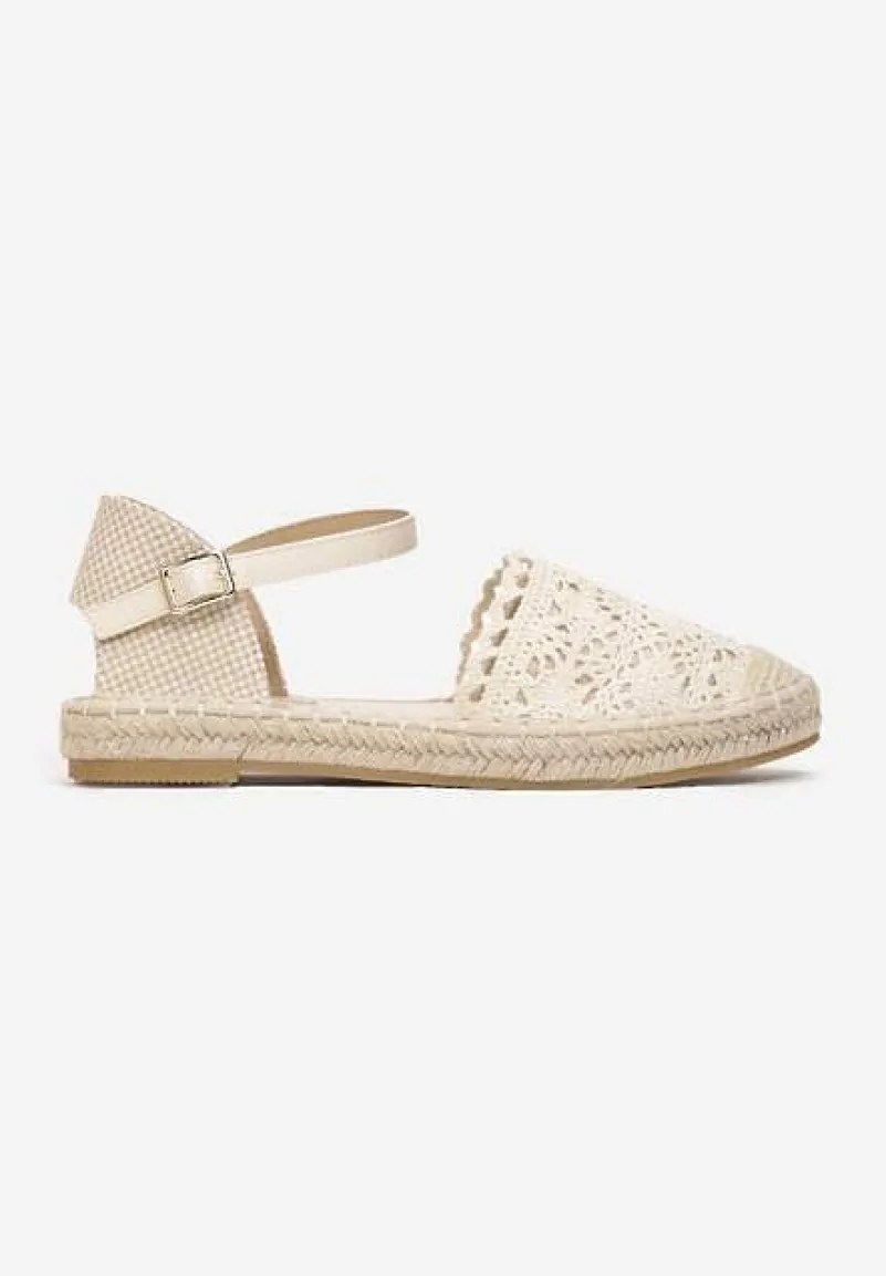 Beżowe Espadryle Maiseis