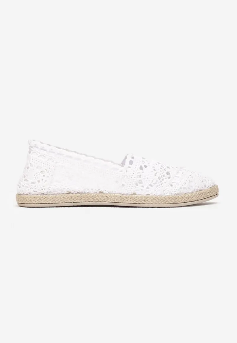 Białe Espadryle Gratifyinglys