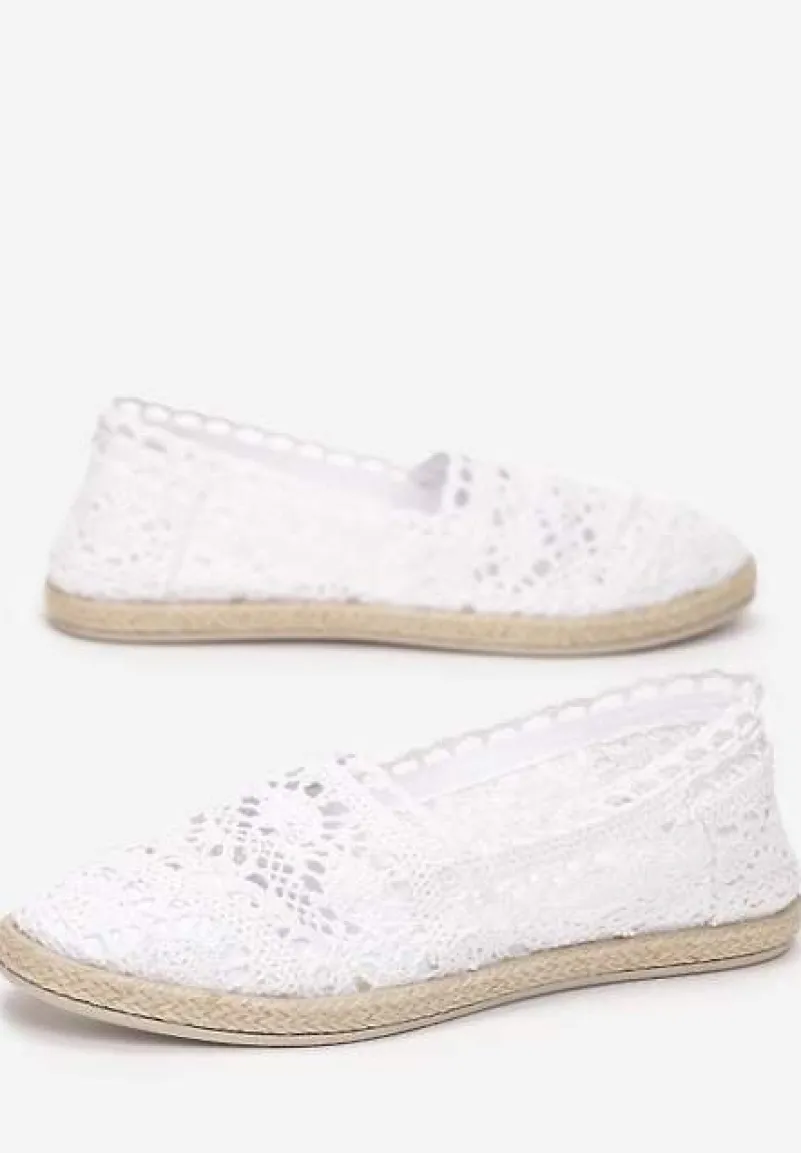 Białe Espadryle Gratifyinglys