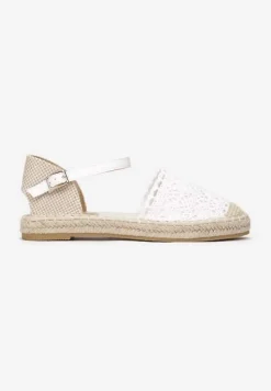 Białe Espadryle Maiseis