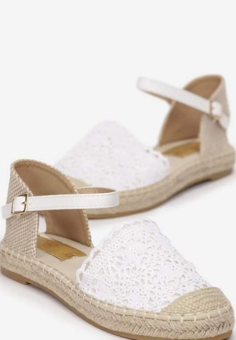 Białe Espadryle Maiseis