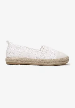 Białe Espadryle Vylixis