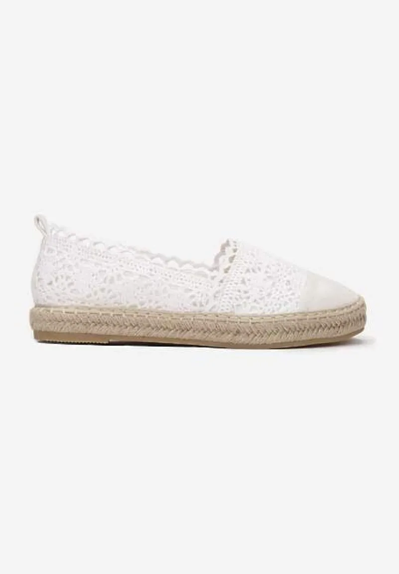Białe Espadryle Vylixis