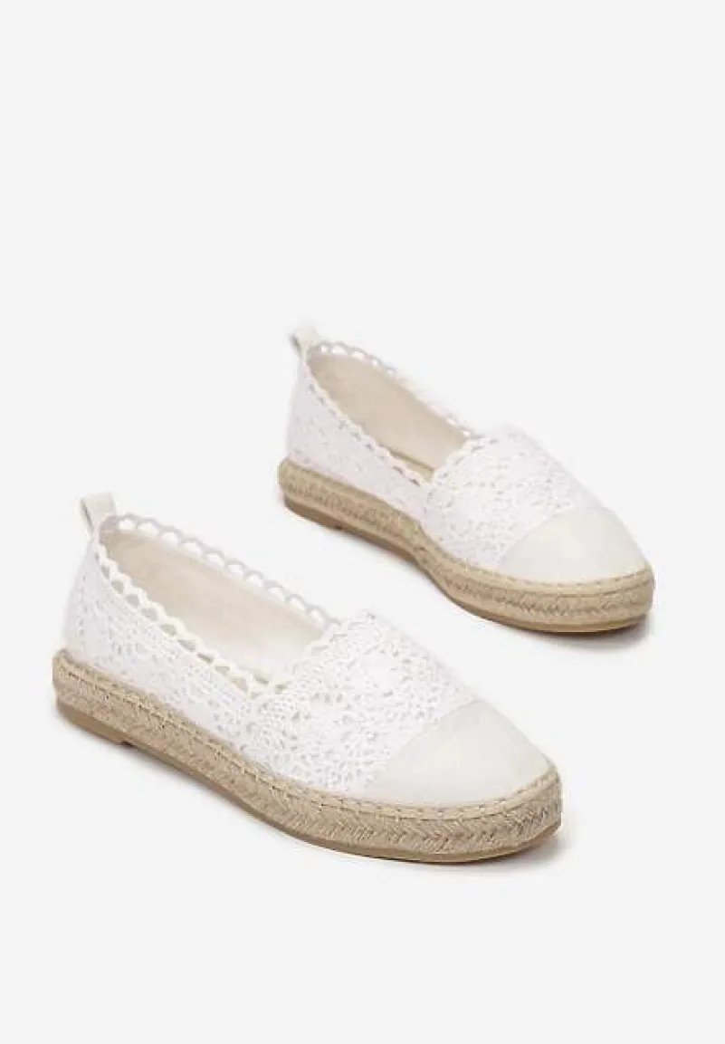 Białe Espadryle Vylixis