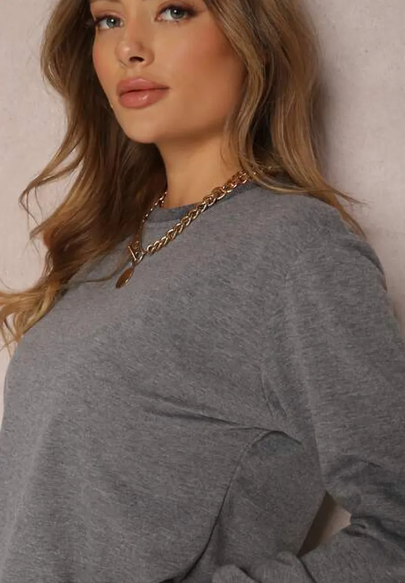 Ciemnoszara Bluza Sofaris