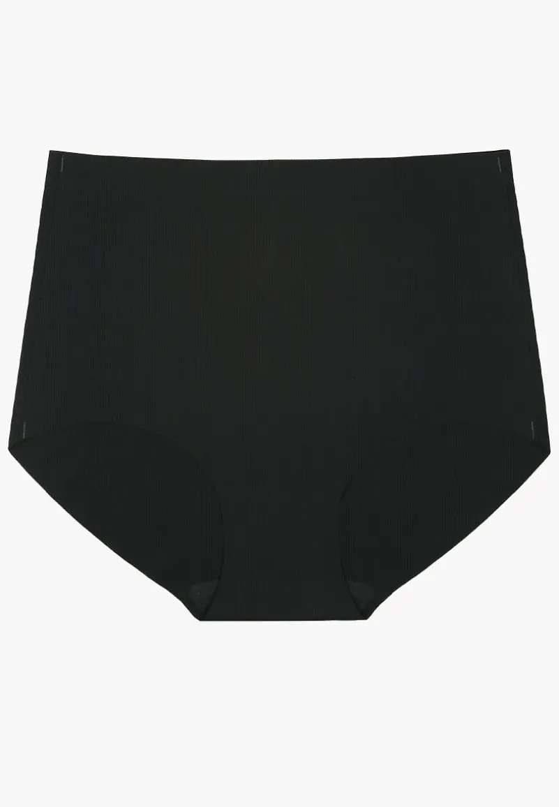Ciemnozielone Bezszwowe Majtki High Waist Navorila