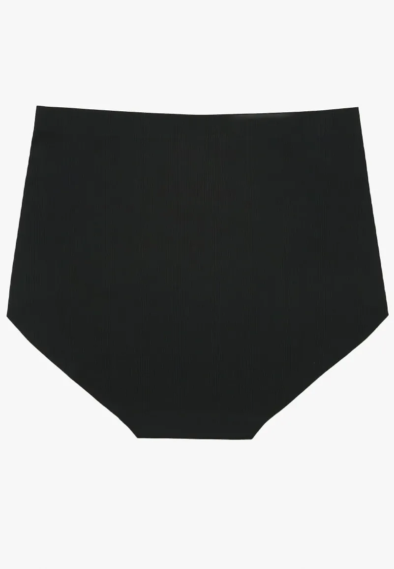 Ciemnozielone Bezszwowe Majtki High Waist Navorila