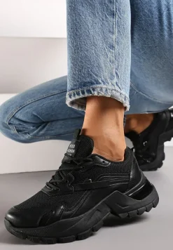 Czarne Sneakersy Dorameia