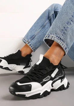 Czarne Sneakersy Kharena