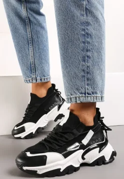 Czarne Sneakersy Kharena