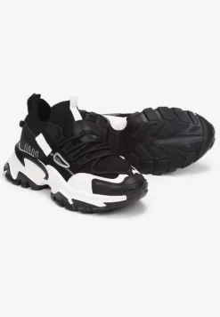 Czarne Sneakersy Kharena