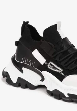 Czarne Sneakersy Kharena