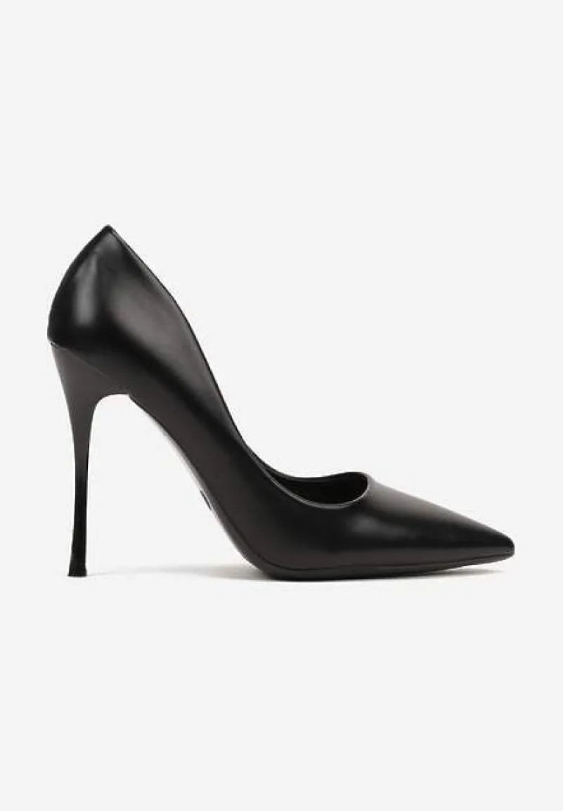 Czarne Szpilki w Klasycznym Stylu Rilefia