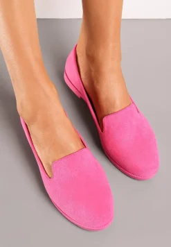Fuksjowe Balerinki Typu Loafersy Daphikaia
