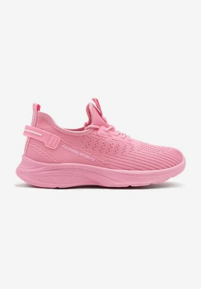 Fuksjowe Siateczkowe Buty Sportowe Sneakersy Ulinoria