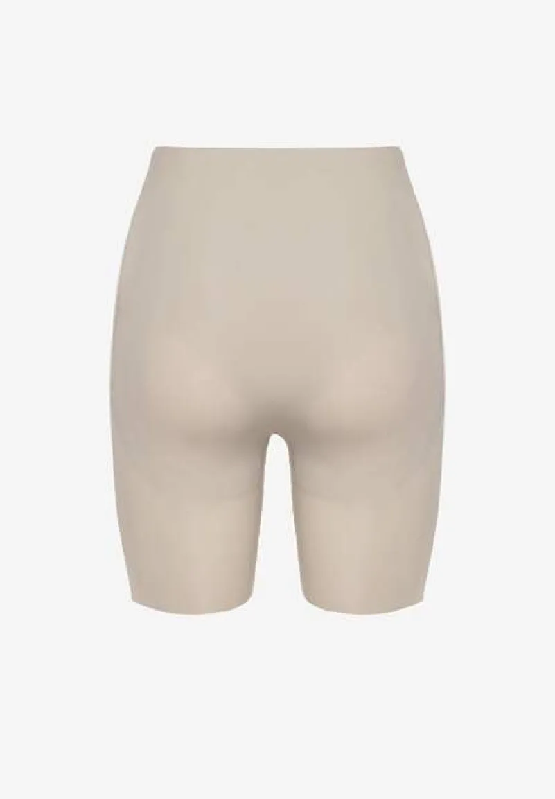 Jasnoszare Majtki Modelujące High Waist z Push-Upem Furbia