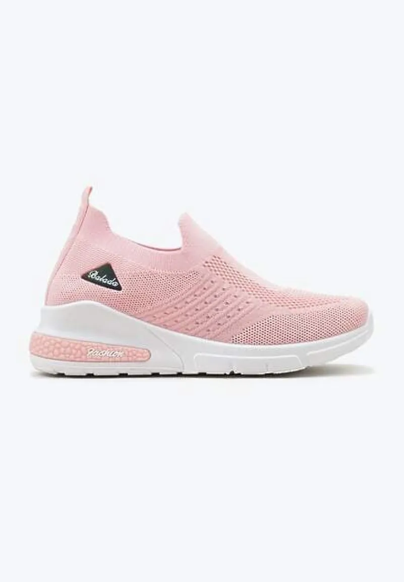 Różowe Buty Sportowe Amathane
