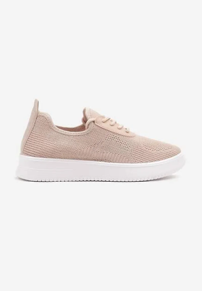 Różowe Siateczkowe Buty Sportowe Sneakersy Eravessa