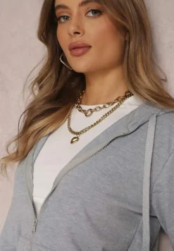 Szara Bluza Rhodothee